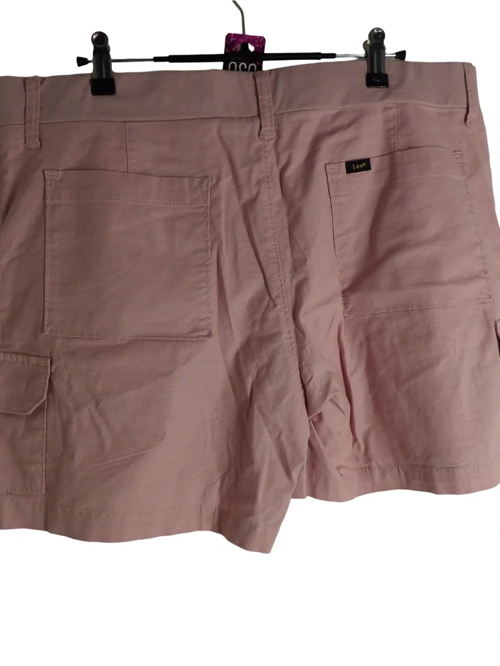 Lee Women's Light Pink Cargo Shorts